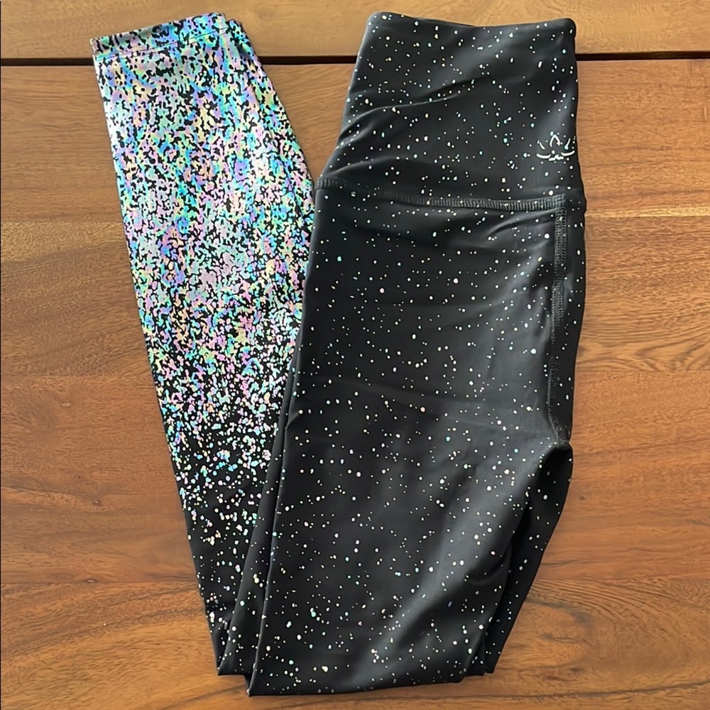 Beyond Yoga Metallic Multicolor Legging